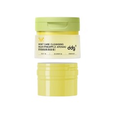 ddg MOIST CARE CLEANSING BALM 舒潤卸妝膏, 1個, ddg鳳梨卸妝膏 正裝+替換裝送3個小樣