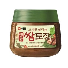 샘표 매콤 쌈토장, 450g, 4개