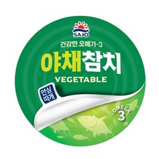 사조 야채참치 안심따개 100g 24캔 최근생산