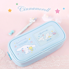 여학생필통 KC인증 사진수납가능한필통 일러스트 홀더필통 펜파우치 초등학생필통, 1개, 시나모롤