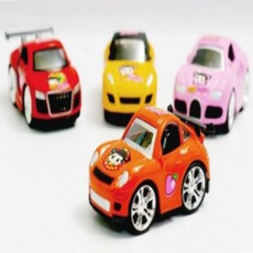 풀백 미니카 4P 자동차장난감 유아장난감 바퀴장난감, 본품