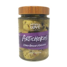 쿠치나앤아모레 아티초크 홀 그릴드 매리네이티드 비건, 1개, 310g