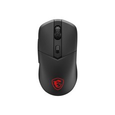 MSI 微星 VERSA 300 ELITE 無線三模電競滑鼠 26000 DPI高解析度 輕量化設計 人體工學舒適握感, 黑