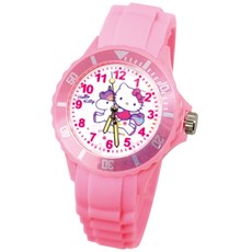 Hello Kitty 獨角獸 運動彩帶手錶 粉紅