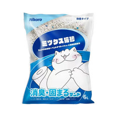 日本妮可露 Nikoro 混合豆腐貓砂, 2.5kg, 1個, 經典奶香