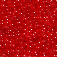 오몽스 아크릴 비즈 8mm 공예 부자재 100개, 반투명-레드, 1개