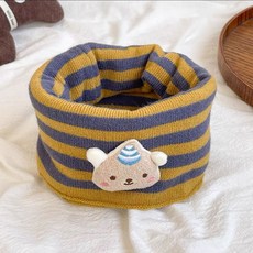 冬季兒童針織圍脖秋冬新款保暖防風加厚護頸圍巾男童寶寶毛線脖套