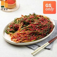 온밀담 파김치 1kg/ GS단독, 1개, 1kg