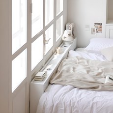 아씨방가구 이지 침대 협탁 선반 틈새 수납장 600, 이지 틈새 수납장 600