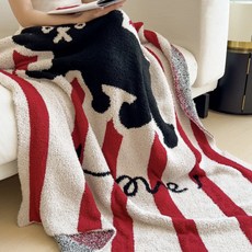 루루캣 거실 소파 블랭킷 무릎담요 감성 캠핑 담요