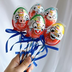 DIY 킨더조이 만들기 포장세트 (킨더조이 미포함), 5개, 블루+스티커세트