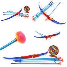 올짱 어린이 양궁놀이 과녁세트 활쏘기 완구 과녁놀이, 1개