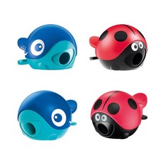 마패드 크록크록 이지 휴대용 연필깎이 무당벌레 고래 MCL