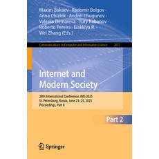 (外文書)Internet and Modern Society: 28th International Conference IMS 2025 St. Petersb... Paperback, Springer, English