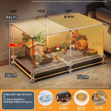 병아리 메추리 사육장 앵무새 만들기 부화기, 최고급형 2열1층 측면 프라이버시형, 1개, 기본 수산물 중량