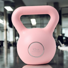 루체트리 케틀벨 힙바디 피트니스 4.5kg 핑크 운동기구 홈트