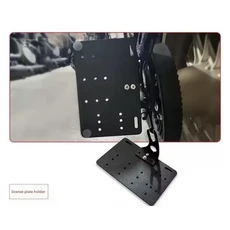 쿠쿠스토어 BENDA 나폴레옹밥 500 시트 후면 미등 스트리머 방향 지시등 어셈블리 번호판 홀더, 01 빠른  Mainland, 01 B, 01 B