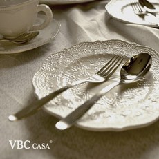 義大利 VBC casa 蕾絲系列雙人下午茶13件組, 米白色, 1個