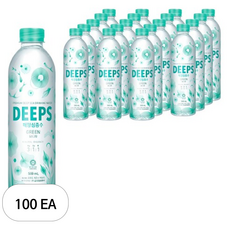 딥스 해양심층수 그린, 500ml, 100개