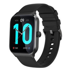 MIVSEN P58智慧手錶 line通話 內建line接聽 心率運動計步 藍牙手錶 運動手錶, 黑色, 5cm, 藍牙