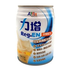 A+fix HEALTH 力增 Reg.EN 洗腎配方 原味口味 罐裝營養補充品, 48個, 237ml