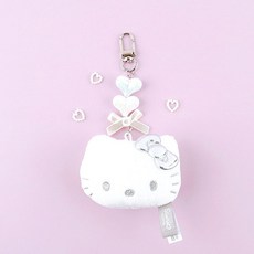 산리오 인형키링 가방고리 실버비즈, 1개, 헬로키티, 5cm 1개, 헬로키티, 5cm