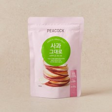 피코크 그대로 과일 스낵 사과 30g, 1개