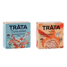 트라타 훈제 참치 샐러드 와인 안주 통조림 한끼 식사 160g 1캔, 퀴노아 훈제 참치 샐러드, 1개