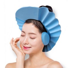 SAVE MASTER 성인용 샴푸캡 성인 샴푸모자 머리감기캡 헤어캡 특대 도구 샤워캡, 파랑색, 2개
