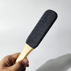 5면이 코팅 되어있는 발각질제거기, 상세페이지 참조ml, 1개, 검정