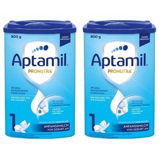 압타밀 프로누트라 분유 1단계, 800g, 2개