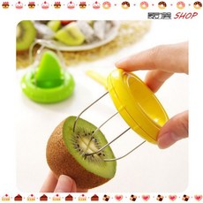【嚴選SHOP】奇異果剝皮器 削皮器 免削皮 切割神器 火龍果水蜜桃果皮分割 去皮器 切塊器 【K037】, 1個
