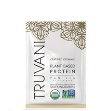 트루바니 USDA인증 오가닉 식물성 프로틴 파우더 바닐라 맛 TRUVANI, 1개, 29g
