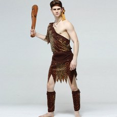 ROUGH DIA_우당탕 원시인 의상 체육대회 반티 특이한 세트 할로윈 졸업 사진