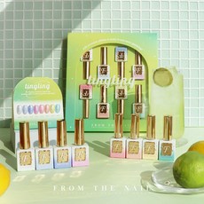 프롬더네일 팅글링 글리터 젤 네일, 1개