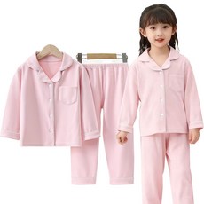 IEDUOS남녀 주니어 긴팔 플리스 잠옷 세트 아동용 초등 중학생 기모 파자마 실내복 상하의세트