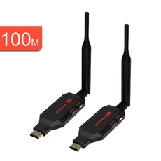 150M 무선 HDMI 송수기 키트 TV 디스플레이 동글 어댑터 카메라 프로젝터용, 04 100M 1TX 1RX