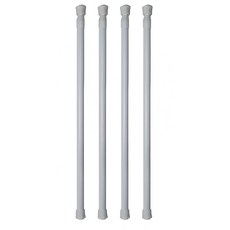 살림마왕 미니 압축봉 옷장봉 커튼봉 다용도 틈새봉 4개