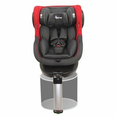 tonybear 0-4汽座 ISOFIX 360度旋轉汽車安全座椅(含遮陽棚), 紅色, 1個