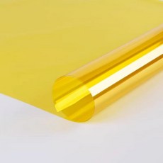 UV 차단 필름 크린룸 실험실 시트지 옐로우 50x100cm