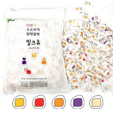 하오리위안 밀크츄 캔디 다섯가지맛, 1kg, 1개