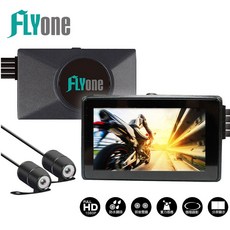 FLYone 機車行車記錄器 雙鏡頭 1080P 高畫質 前後雙錄 Wi-Fi 手機APP, MP09PRO