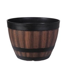 거실화분 인테리어 옥상 슬릿 가정과 정원을 위한 물통 같은 화분 대용량 복고풍, 228mm, 1개