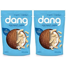 댕 코코넛 칩 라이틀리 솔티드, 2개, 40g