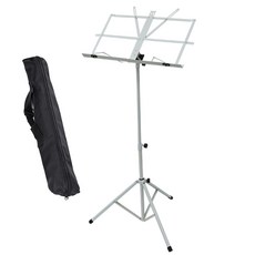 Mobach 휴대용 접이식 악보 보면대 악보대 MS-300, MS-300(화이트), 1개