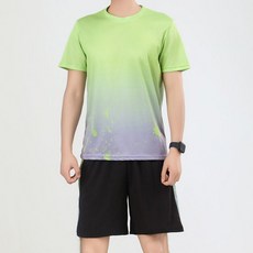 夏季漸變色運動套裝