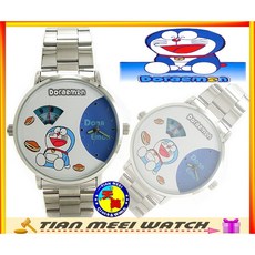 DORAEMON 雙時區手錶 AI-930096B 銅鑼燒造型