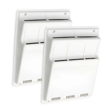 블랭룸 국산 부착식 칼꽂이 칼보관함 베이직, 2개, 화이트