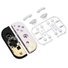 닌텐도 스위치 OLED용 호환교체 하우징 쉘 ZD 티어스 오브 더 킹덤 한정판 케이스 뒷면 커버 DIY 수리 부품 [호환], Joy shell-2