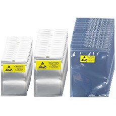 21 X 24CM(8.25 9.4인치) ESD 백 재밀봉 드라이브 HDD용 50개 백 SSD 핸드 장치용 방지 라벨 정전기 또는 전자 다양한 가능한, 1 3.15''x5.12''/3.94''x5.91''/